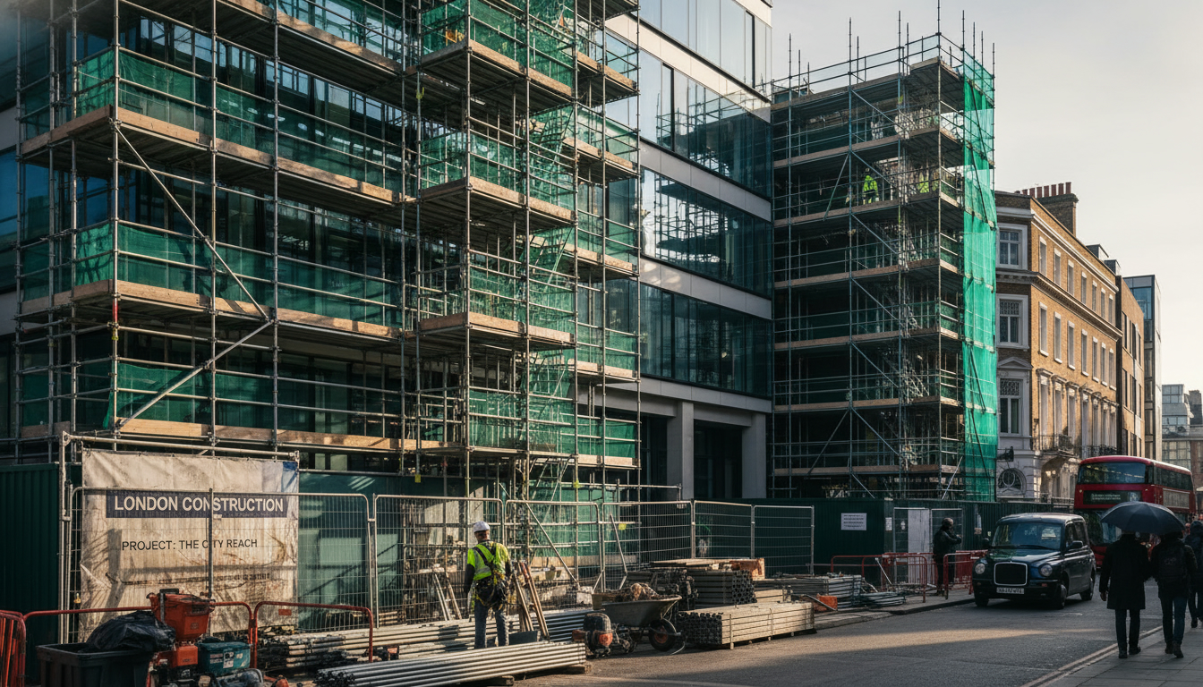 Commercial Scaffolding London: Professional Solutions for Business Properties