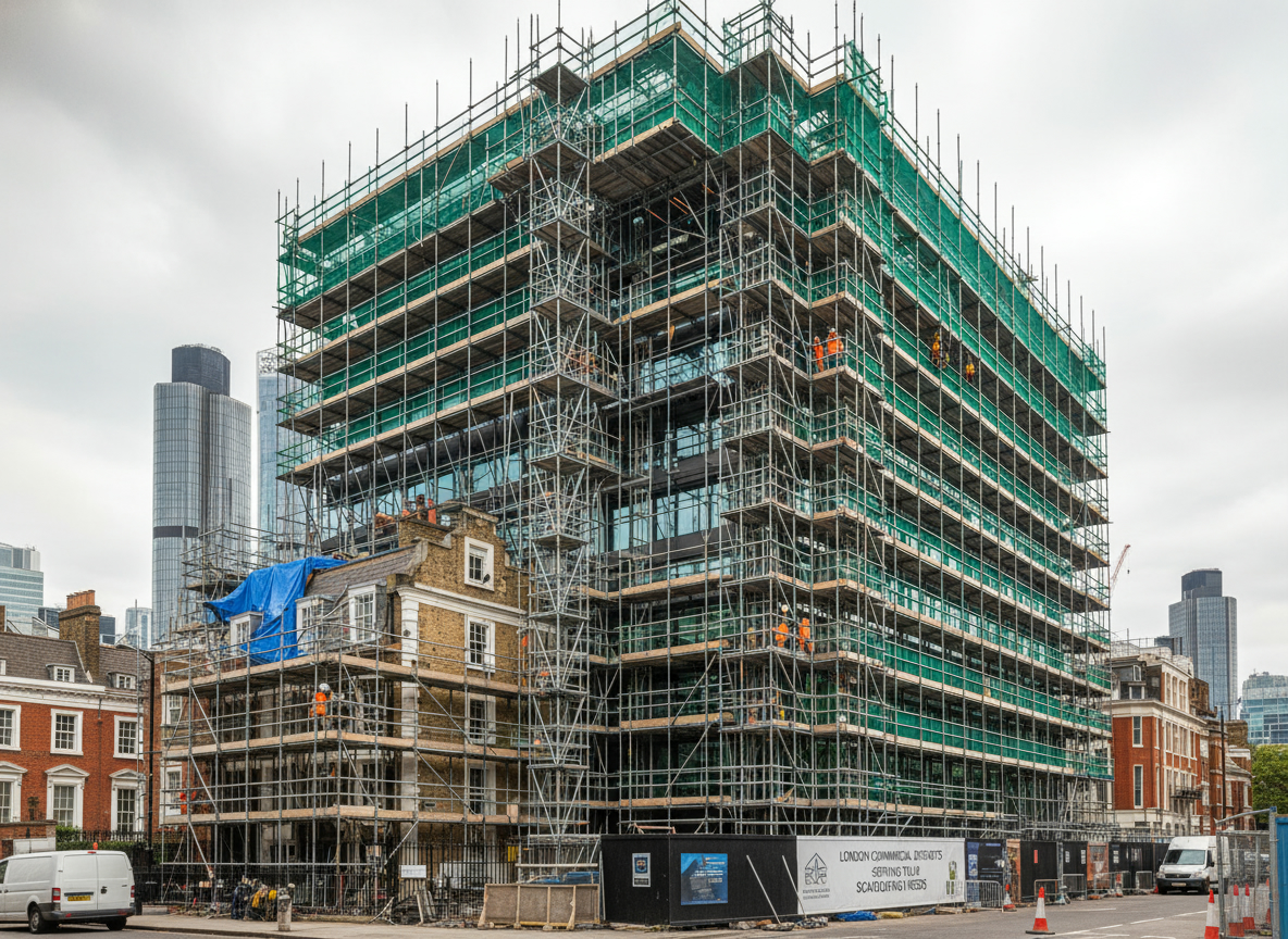 Professional Commercial Scaffolding in London