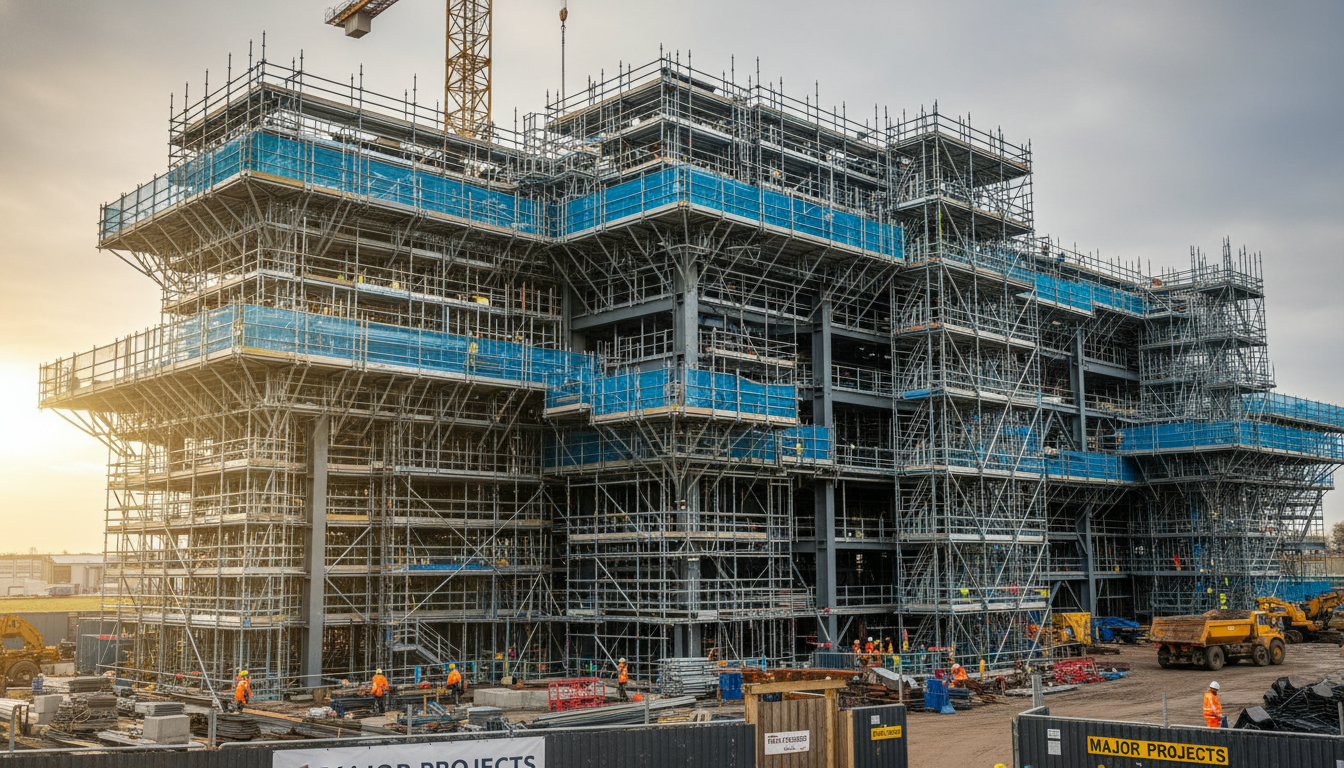 Industrial Scaffolding Hire: Heavy-Duty Solutions for Large-Scale Projects