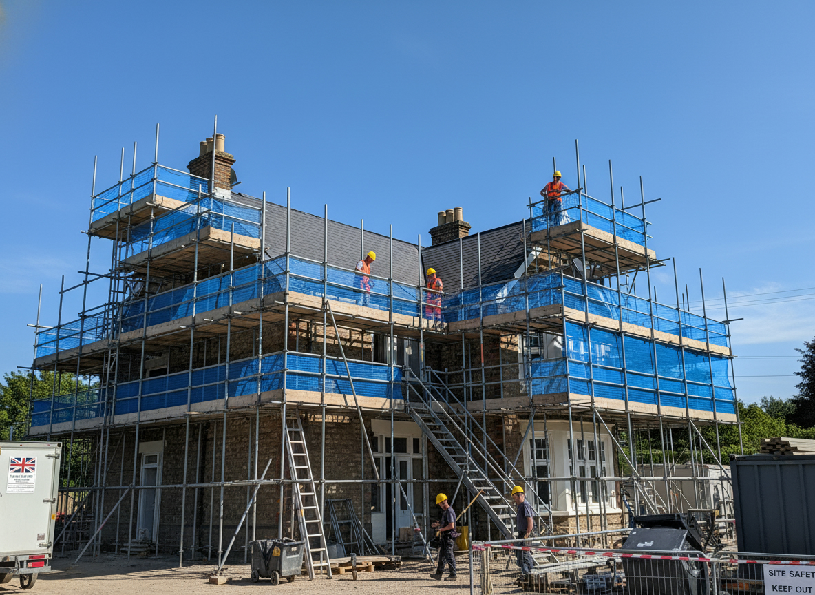 Professional Roof Access Scaffolding